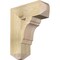 Ekena Millwork Olympic Craftsman Rough Sawn Bracket, Douglas Fir, 6"W x 18"D x 22"H BKT06X18X22OLY04RDF - alternate 1
